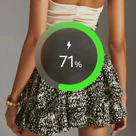 Maeve Black and White Mini Skirt - Picture 4 of 12